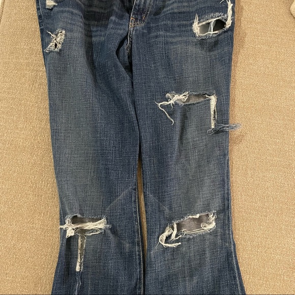 Current Elliot Premium Denim Destroyed Distressed Jeans - Picture 9 of 9